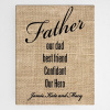 Our Dad Canvas Sign